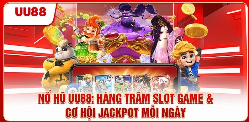Slot Game UU88 hợp tác với những nhà phát hành top đầu